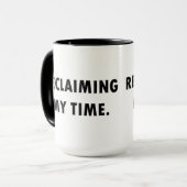 私の時間のマグの開拓 マグカップ (正面左)