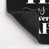 私の時間は皆の安全のためだ マウスパッド (コーナー)