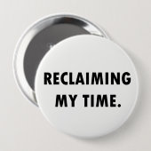 私の時間ボタンの開拓 缶バッジ (正面&裏面)