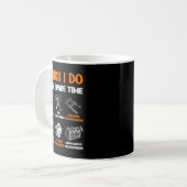 私の暇な時間にする面白い木工DIY コーヒーマグカップ (正面左)
