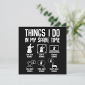 私の暇な時間に私がやることバニー・ラビット 招待状 (スタンド正面)