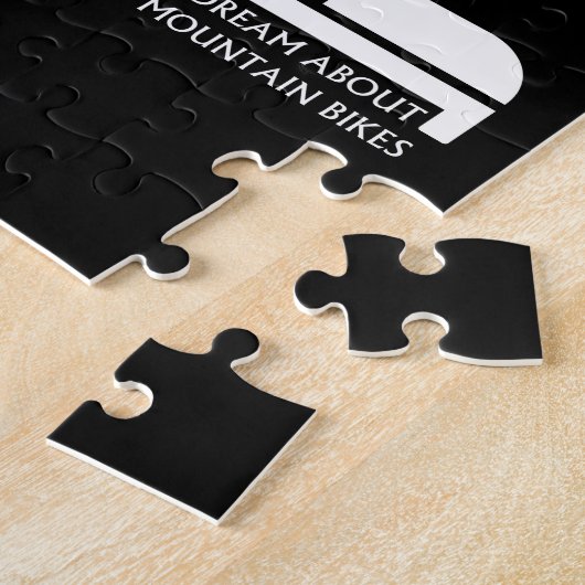 私の暇な時間に行うこと – MTBマウンテンバイク ジグソーパズル (側面)