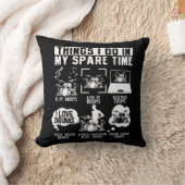 私の暇な時間のドラマーミュージシャンで行うこと クッション (ブランケット)