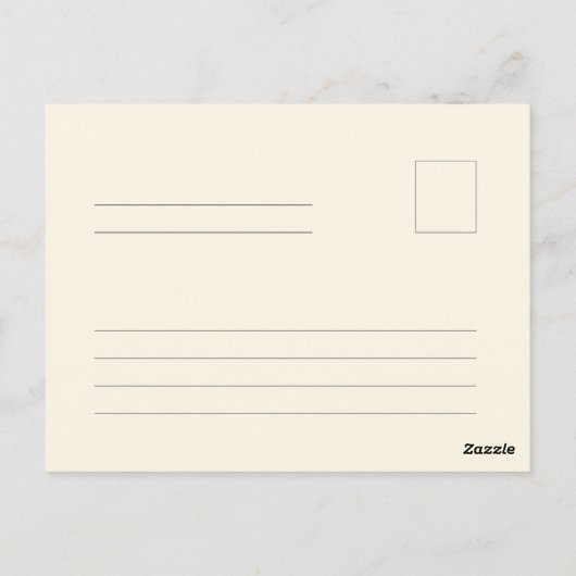 私の暇な時間の植物生活でやること ポストカード (裏面)