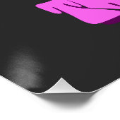 私の暗い福音を陸地の斜面に広げる ポスター (コーナー)