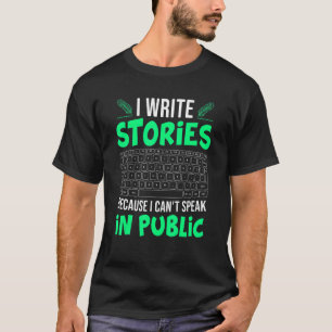 私の書話は本の著者の作家Grを話できない Tシャツ