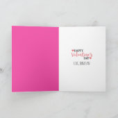 私の最も人間お気に入りのの | バレンタインデー シーズンカード (内部)