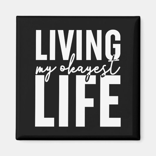 私の最も大切な生活を送る マグネット (正面)