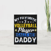 私の最も好きなバレーボール選手がパパと呼ぶ カード (正面)