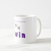 私の最も幸せな日は私の対のマグによって過ごされます コーヒーマグカップ (正面右)