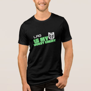 私の最も悪い敵ゲームのユーモア トライブレンドTシャツ