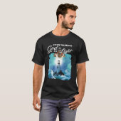 私の最も暗い神は私の灯台の光である Tシャツ (正面フル)