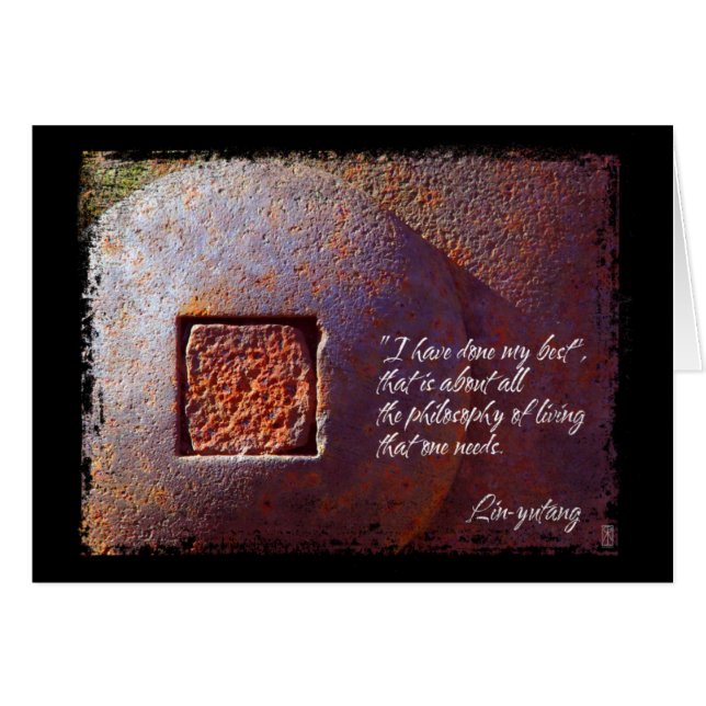 私の最も最高のなカードされる (正面横)