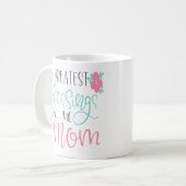 私の最も素晴らしい恵みは私をお母さんのコーヒー・マグと電話します コーヒーマグカップ (正面左)