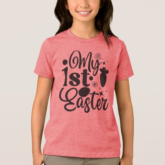 私の最初のイースター–93185 トライブレンドＴシャツ (正面)