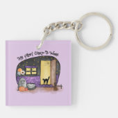 私の最初のキャンプ |ハロウィンキャンプ キーホルダー (裏面)