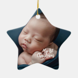 私の最初のクリスマスオーナメント セラミックオーナメント