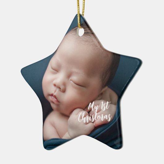 私の最初のクリスマスオーナメント セラミックオーナメント (左)