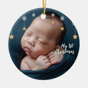 私の最初のクリスマスオーナメント セラミックオーナメント