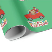 私の最初のクリスマスドライビングトインデア ラッピングペーパー (ロールコーナー)