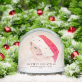 私の最初のクリスマスベビーの写真カスタム (クリスマス)