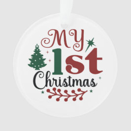 私の最初のクリスマス オーナメント