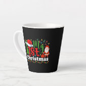 私の最初のクリスマス カフェラテマグ (左アングル)