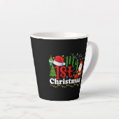 私の最初のクリスマス カフェラテマグ (右アングル)