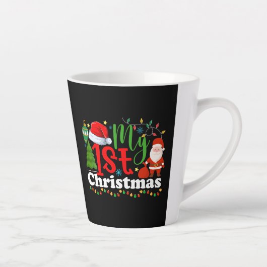 私の最初のクリスマス カフェラテマグ (右)