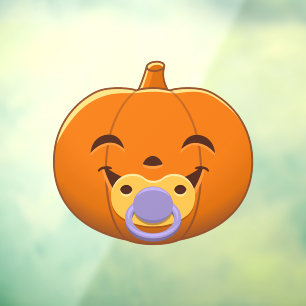 私の最初のハロウィーンおしゃぶり ウィンドウサイン