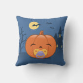 私の最初のハロウィーンおしゃぶり クッション (裏面)
