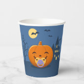 私の最初のハロウィーンおしゃぶり 紙コップ (正面)