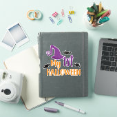 私の最初のハロウィーン、ウィッチハット、ポインティハット、こうもり シール (iPadカバー)