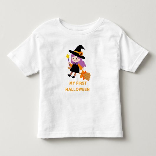 私の最初のハロウィーン トドラーTシャツ (正面)
