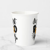 私の最初のブーの日 紙コップ (左)