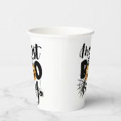 私の最初のブーの日 紙コップ (右)