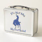 私の最初のロデオではない メタルランチボックス (裏面)