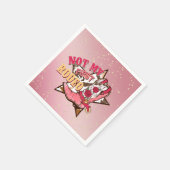 私の最初のロデオ誕生日パーティーではない スタンダードカクテルナプキン (角)