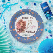 私の最初のロデオ誕生日パーティー1st西 ペーパープレート (パーティー)