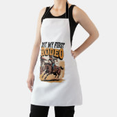 私の最初のロデオ馬のコントリー西部ではない エプロン (インサイチュ)