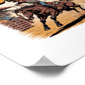 私の最初のロデオ馬のコントリー西部ではない ポスター (角)