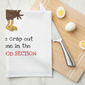 私の最初の七面鳥を今日撃った キッチンタオル (四つ折り)