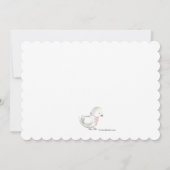 私の最初の写真H写真誕生のお知らせ 案内状 (裏面)