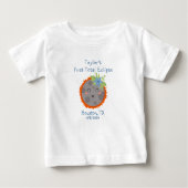私の最初の合計Eclipse名パーソナライズされたの都市 ベビーTシャツ (正面)