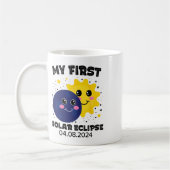 私の最初の太陽のEclipse幼児の男の子の女の子2024ソル コーヒーマグカップ (左)