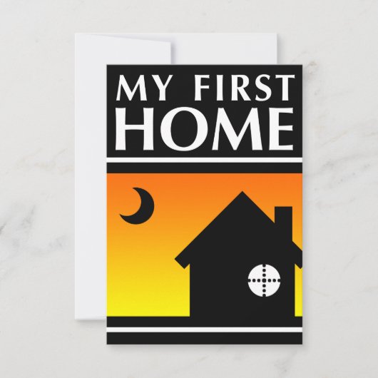 私の最初の家(サンライズ仕様) 招待状 (正面)