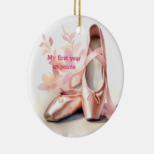私の最初の年オンポイントパーソナライズされたオーナメント セラミックオーナメント (右)