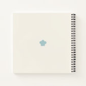 「私の最初の料理本子供へ」 ノートブック (裏面)