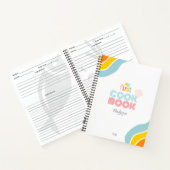 「私の最初の料理本子供へ」 ノートブック (内部)