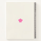 「私の最初の料理本子供へ」 ノートブック (裏面)